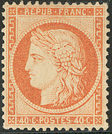 * No 38, Orange. - TB - 1870 Asedio De Paris