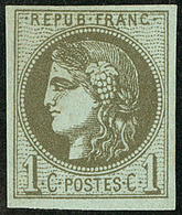 * No 39IIa, Olive Foncé. - TB - 1870 Bordeaux Printing
