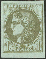 ** No 39III, Olive, Bdf, Pos. 13, Très Frais. - TB - 1870 Bordeaux Printing
