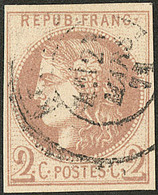 Report I. No 40I, Obl Cad Mars 71. - TB - 1870 Bordeaux Printing