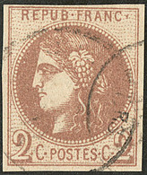 Report I. No 40Ia, Obl Cad. - TB - 1870 Bordeaux Printing