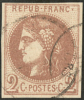 Report I. No 40Ia, Obl Cad. - TB - 1870 Ausgabe Bordeaux