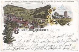 68  --- SCHNIERLACH - LAPOUTROIE  ----- Litho --- 1904   ---- - Lapoutroie