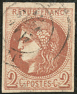 No 40II, Obl Cad. - TB - 1870 Bordeaux Printing