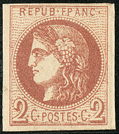* No 40IIb, Avec Variété D'impression "FPANC". - TB - 1870 Bordeaux Printing