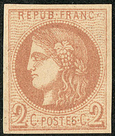 * No 40IIc, Brun-clair, Très Frais. - TB - 1870 Emission De Bordeaux