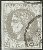 No 41IId, Pos. 4, Obl Cad. - TB - 1870 Ausgabe Bordeaux