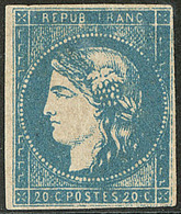 * No 44I, Bleu, Petites Marges Mais Jolie Pièce. - TB. - RR - 1870 Bordeaux Printing