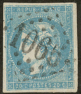 No 44II, Obl Gc 1065, Pli, TB D'aspect - 1870 Emisión De Bordeaux