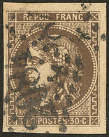 No 47c, Obl Gc Lourde Mais TB - 1870 Bordeaux Printing