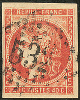 No 48k, Obl Gc 532 De Bordeaux. - TB - 1870 Bordeaux Printing