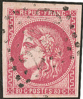 No 49, Obl Gc, Belle Nuance. - TB - 1870 Bordeaux Printing