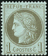 ** Cadre Supérieur Brisé. No 50f, Très Frais. - TB - 1871-1875 Ceres