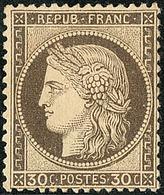 * No 56b, Brun Foncé. - TB - 1871-1875 Ceres