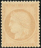 * No 59a, Bistre-jaune. - TB - 1871-1875 Ceres