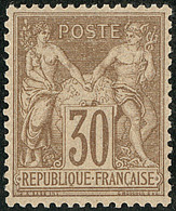 ** No 69a, Brun Foncé, Très Frais Et Centré. - TB - 1876-1878 Sage (Type I)