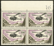 ** Alouette. No 37, Bloc De Quatre Bdf. - TB - 1927-1959 Mint/hinged