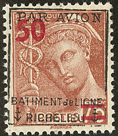 ** Richelieu. No 1 (Yvert 1), Très Frais. - TB. - R - Military Airmail