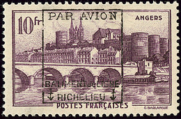 ** Richelieu. Angers. No 7 (Yvert 10), Très Frais. - TB. - R - Military Airmail