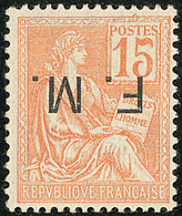** Surcharge Renversée. No 1c (Yvert 1a), Très Frais. - TB - Military Postage Stamps