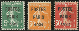 Postes Paris. Nos 26, 29, 32. - TB - Other & Unclassified