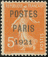 * Postes Paris. No 27 (Maury 28), Jolie Pièce. - TB. - R - Other & Unclassified