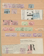 Lot. 1868, Petites Et Moyennes Valeurs + Télégraphe, Des Doubles Et Multiples. - TB, B Ou Pd - Newspapers