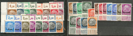 ** ALSACE 1940. Nos 1 à 16, Bdf Ou Cdf, Surchargés "Elsass" Et "Lothringen". - TB - War Stamps