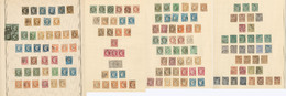 1849-1937 (Poste), Des Valeurs Et Séries Moyennes, Des Ex * Dont Qqs CA, Les Classiques Tous états - Collections