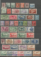 1918-1937 (Poste), Valeurs Moyennes Diverses Dont 321, Samothrace, Qqs CA, Etc. Et Divers PA. - TB - Collections