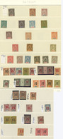 * ANJOUAN. Collection. 1892-1912 (Poste), Complète Dont Qqs Chiffres Espacés. - TB - Other & Unclassified