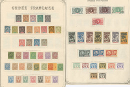 * GUINEE. Collection. 1892-1944 (Poste, PA, BF, Taxe), Complète Sauf 172 à 175. - TB - Other & Unclassified