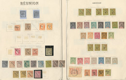 * Collection. 1852-1950 (Poste, PA, Taxe, BF, CPx), Valeurs Et Séries Moyennes, Qqs Ex Obl. - TB Ou B - Other & Unclassified