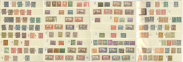 * Collection. 1888-1955 (Poste, PA, Taxe, CPx), Valeurs Moyennes Et Séries Complètes, Qqs Doubles Obl Et Des Modernes ** - Other & Unclassified