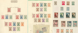 * LETTONIE. Collection. 1918-1941 (Poste, PA, BF), Complète Dont PA 25 à 29. - TB - Latvia
