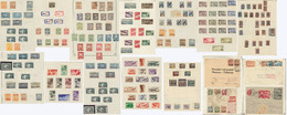 * Collection. 1921-1960 (Poste, PA, BF), Bel Ensemble, Valeurs Moyennes Et Séries Complètes, Nuances, Des Paire, Bloc De - Other & Unclassified