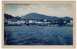 UN SALUTO DA LUINO - LAGO MAGGIORE - VARESE - Vedi Retro - Formato Piccolo - Luino