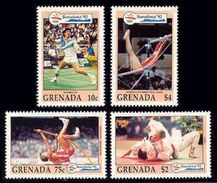 GRENADA 1992 - OLYMPICS BARCELONA 92 - YVERT Nº 2142-2145 - MICHEL 2093-97-98-99  - SCOTT 2093-97-98-99 - Jumping