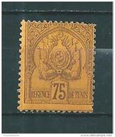 Colonie Timbres  De Tunisie  De 1888/93  N°19  Petite Charnière  Cote 37€ - Neufs