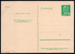 A6434 - Alte Postkarte - Ganzsache Wilhelm Pieck - Postcards - Mint