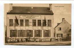 CPA  Belgique :  Vlesenbeke Station Adolphe Max  La Façade Animée  VOIR  DESCRIPTIF  §§§ - Sint-Pieters-Leeuw