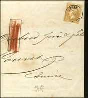 Càd ORAN / ALGERIE / N° 21 Sur Imprimé Complet Pour Couvet (Suisse). 1867. - TB. - 1862 Napoléon III
