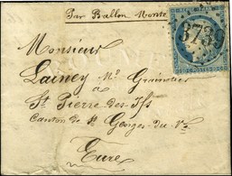 GC 3739 (St Mandé) / N° 37 Sur Lettre Avec Texte Daté De Paris Le 14 Décembre 1870 évoquant Les Pigeons Voyageurs Pour S - Guerre De 1870