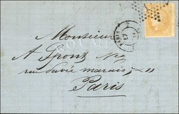 Etoile 17 / N° 43 Càd De Rayon 3 PARIS 3 (60) 17 MAI 71 Sur Lettre Avec Texte Daté De Lille Le 15 Mai 1871 Acheminée Par - Guerra De 1870