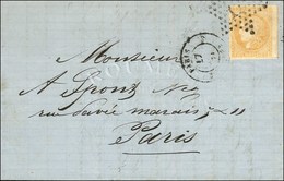 Etoile 17 / N° 43 Càd De Rayon 3 PARIS 3 (60) 17 MAI 71 Sur Lettre Avec Texte Daté De Lille Le 15 Mai 1871 Acheminée Par - War 1870