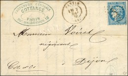 GC 2782 / N° 46 Càd T 17 PANTIN (60) 7 MAI 71 Sur Lettre Avec Texte Daté De Paris Le 7 Mai 1871 Acheminée Par Passeur Et - War 1870