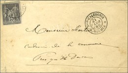 Càd Nlle - CALEDONIE / NOUMEA / Col. Gen. N° 33 Sur Lettre Adressée à Un Condamné De La Commune Presqu'ile Ducos. Très R - War 1870