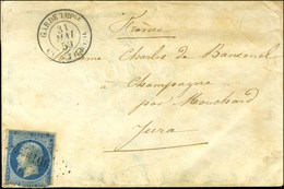 Losange GIQG / N° 14 (def) Càd GARDE IMPle QUARTIER Gal 31 MAI 59. - TB. - RR. - Army Postmarks (before 1900)