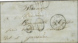 Càd ARMEE D'ITALIE / Bau P 5 AOUT 59 Taxe 30 DT Sur Lettre Pour La France. - TB. - R. - Army Postmarks (before 1900)