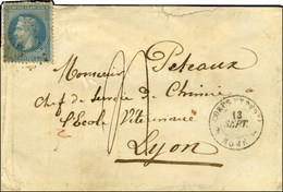 Losange Noir CER / N° 29 (infime Def) Càd 2 CORPS EXPEDre 2 / ROME Sur Lettre Insuffisamment Affranchie Pour La France. - Army Postmarks (before 1900)